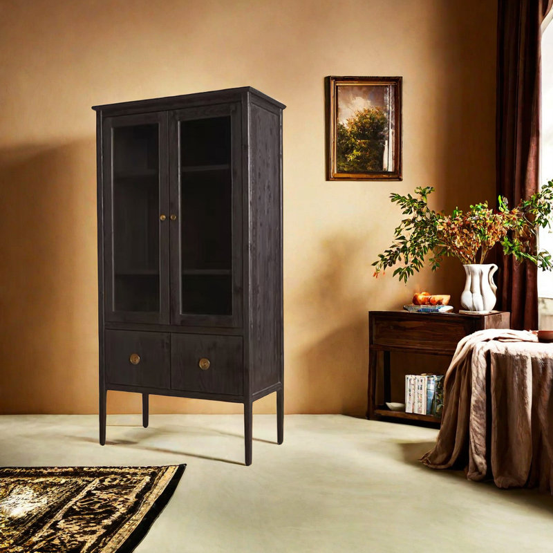 Vintage style bookcase discount